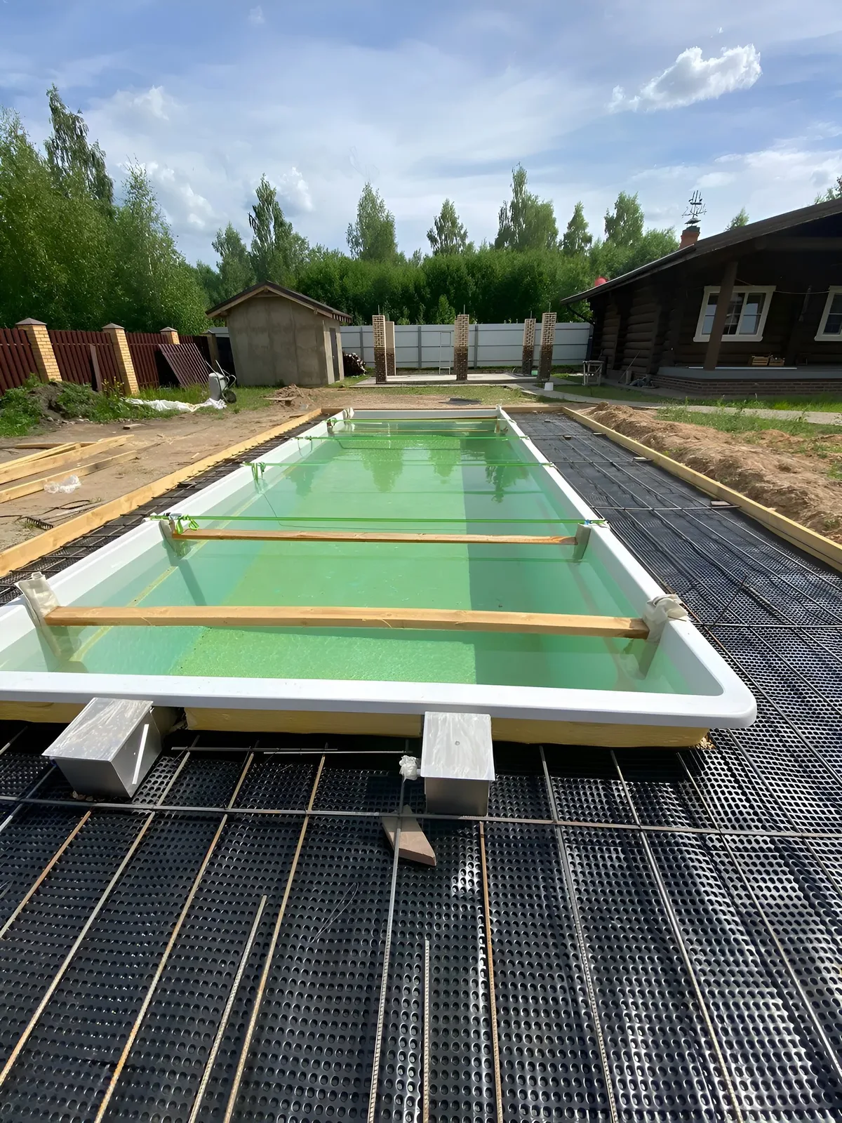 Laguna 9 — вечернее освещение в Воркуте