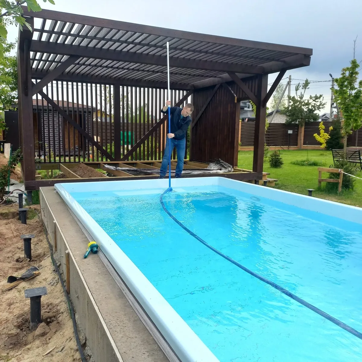 Копинговый бордюрный камень для бассейна Laguna в Воркуте