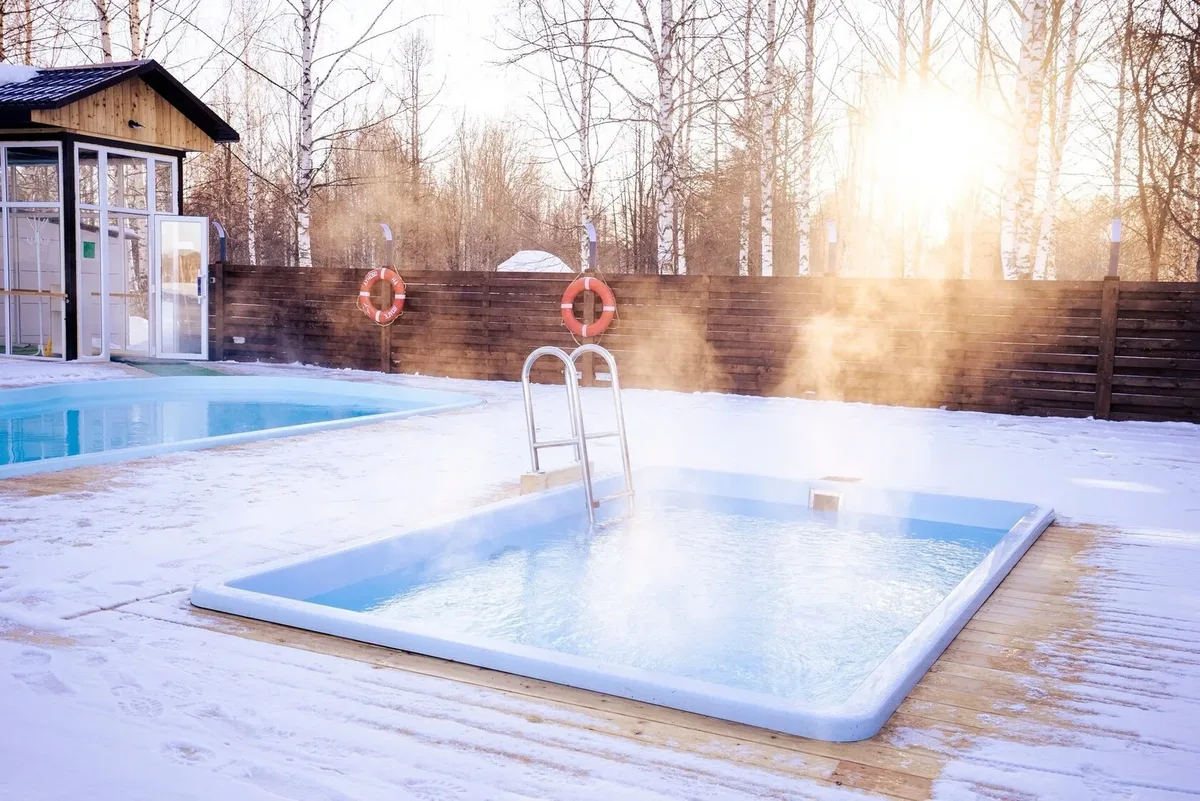 Композитный бассейн Laguna 4 — установка в Воркуте